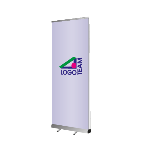 Roll-Up Double | B 85 cm x H 200 cm | beidseitig bedruckt